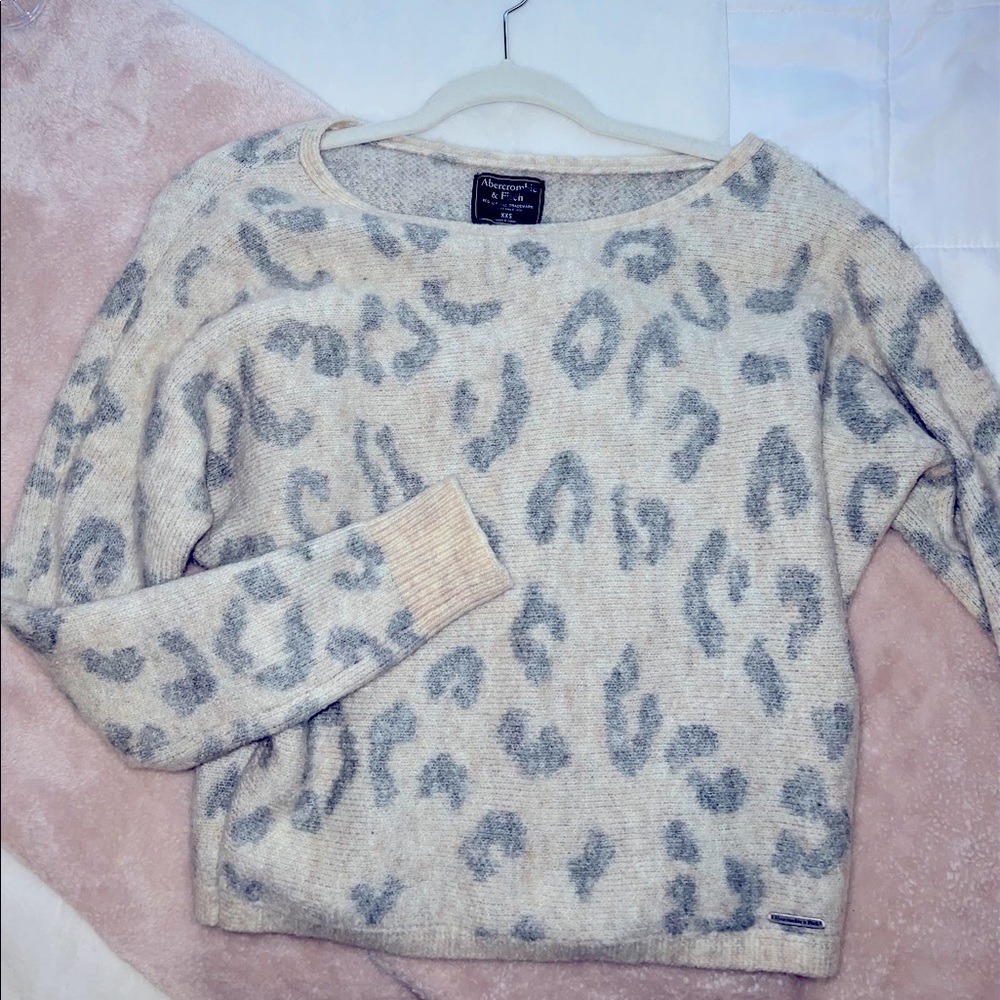 Cheetah sweater